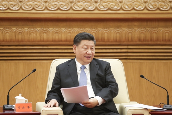 习近平在会见香港澳门各界庆祝国家改革开放40周年访问团时强调： 在国家改革开放中实现香港澳门更好发展 共同谱写中华民族伟大复兴时代篇章