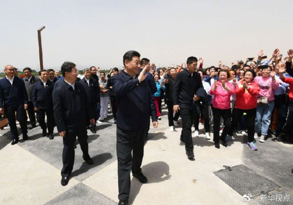 习近平在太原考察调研