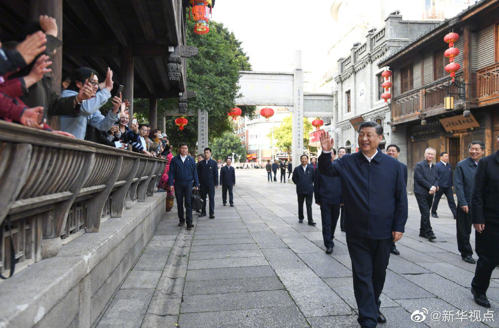 习近平在福州考察调研  了解城市规划建设、历史文化街区保护、企业创新发展等情况