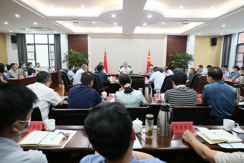 景德镇：召开市纪委常委会（扩大）会议传达学习杨晓渡同志在赣考察时的讲话精神