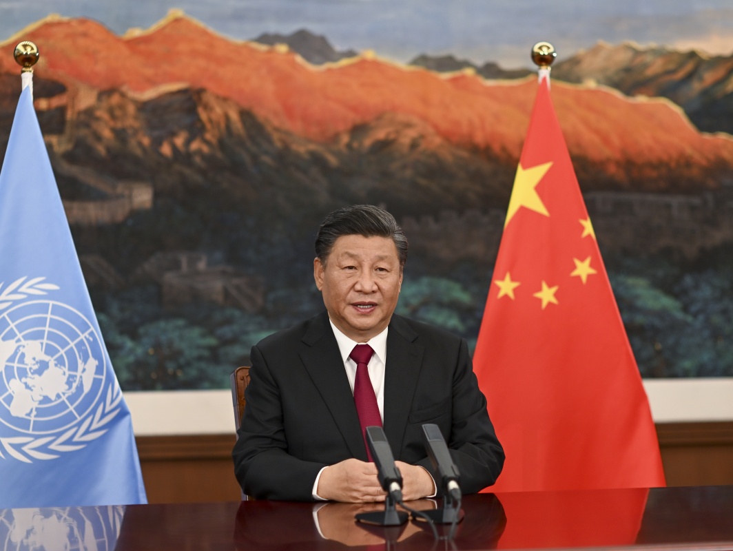 习近平出席《生物多样性公约》第十五次缔约方大会领导人峰会并发表主旨讲话