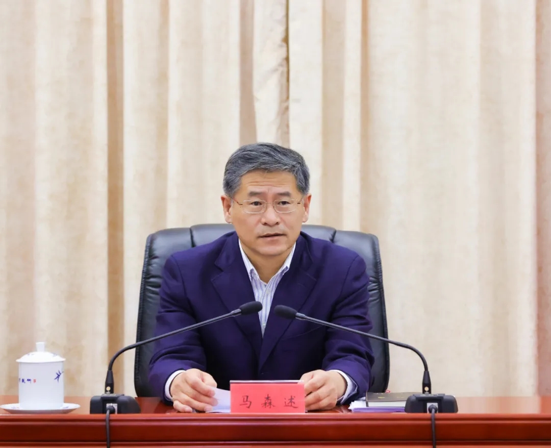 省纪委常委会工作务虚会召开 马森述主持